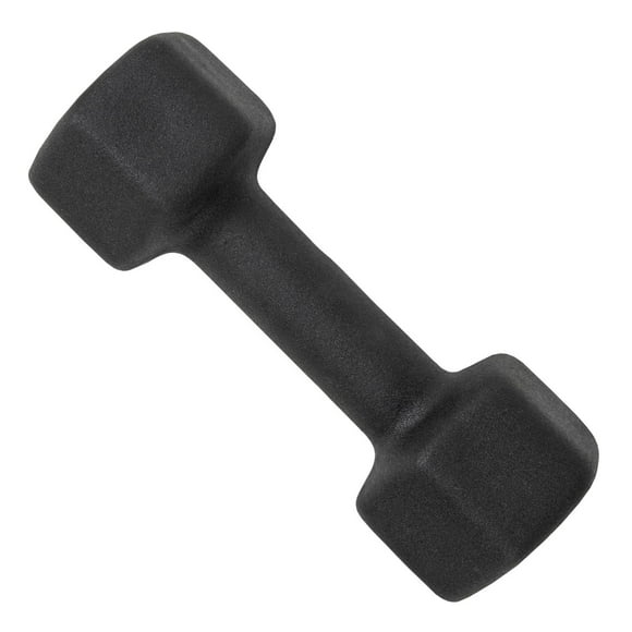 CAP Barbell, haltère en néoprène noir de, 12lb, simple