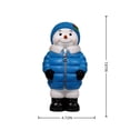 thumbnail image 6 of Winter Snowman Resin Statue, Cute Snowman Figurine In Blue Puffer Coat and Knit Scarf, Festive Christmas Holiday Sculpture for Indoor Mantel Tabletop Shelf Home Display, 6 of 7