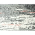 thumbnail image 5 of Abani Laguna Grey Pink Drip Lines 4' x 6' 4' x 6', 5 of 5