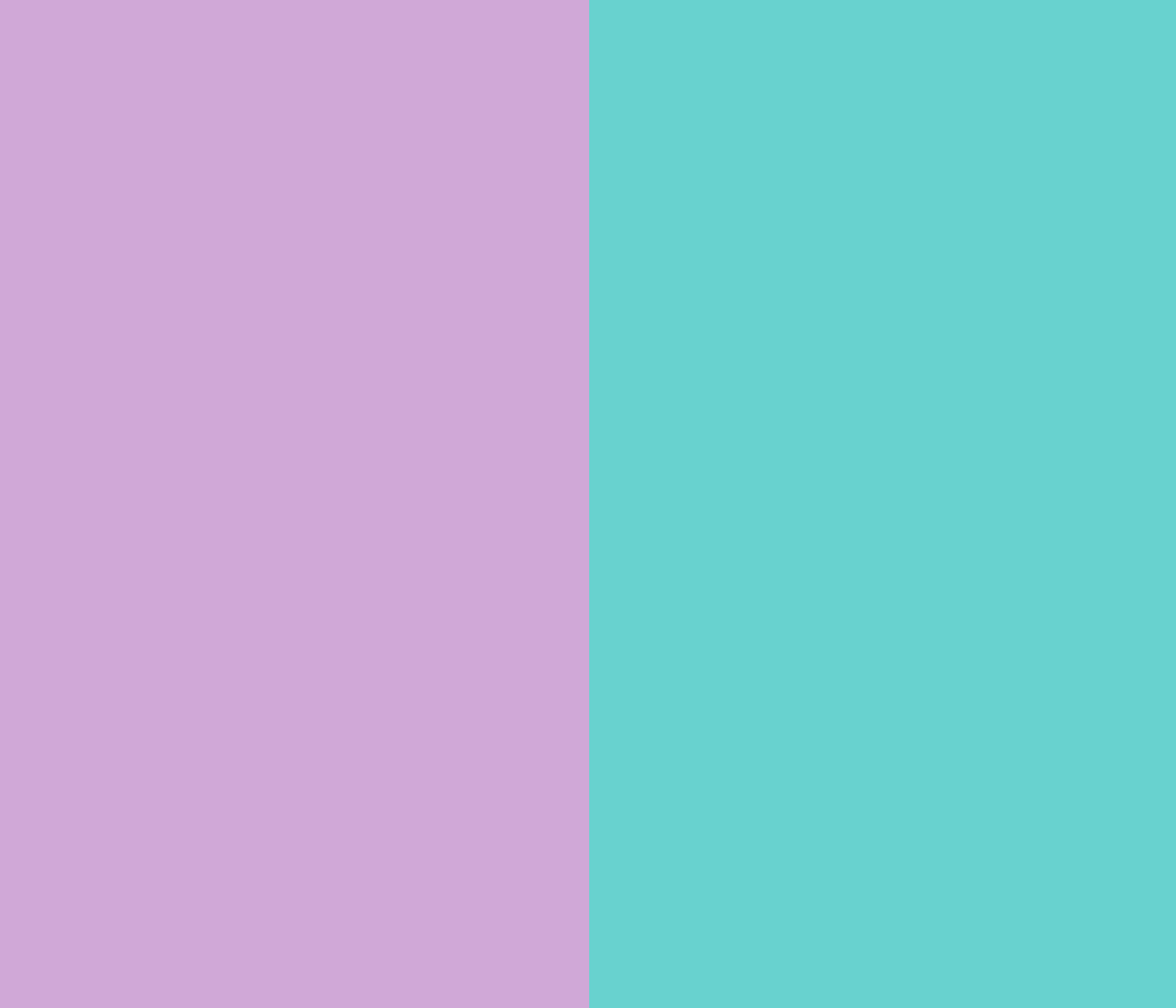 Purple & Teal