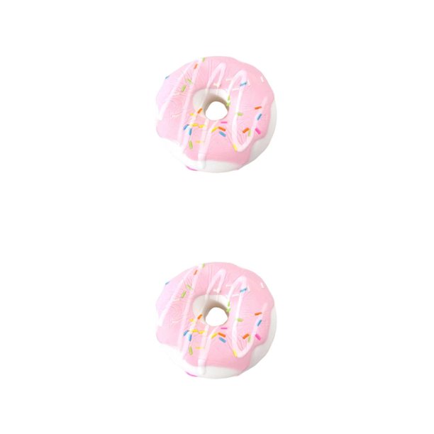 Donuts artificiales Vogacara Modelo Simulación PU Rosa 2piezas