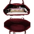 thumbnail image 4 of LHSHID Women’s Tote Bag Roomy Shoulder Purse Retro Commuter Work Handbag with Tassel, 4 of 6