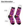 thumbnail image 2 of Fuzoiu Halloween2 Print Kids Socks For Boys Girls,Grip Crew Socks with Non Slip,Lightweight Stretch Crew Socks,Toddlers Crew Boot Socks, 2 of 5