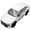 white, variant on 1:24 scale BMW XM alloy die-cast car model with opening doors, lights, sound and spring-back function. Boys' toy car, children's birthday gift.