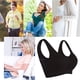 thumbnail image 5 of Sujetador sin costuras de cobertura completa para mujer con acolchado extraíble, sujetador deportivo de malla ahuecado con ventilación para una experiencia cómoda, 5 of 5