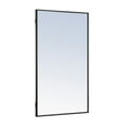 thumbnail image 5 of Metal frame Rectangle Mirror 24 inch Black, 5 of 5