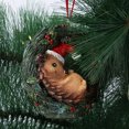 thumbnail image 3 of Colgante de animales pequeños de Navidad Mini accesorios de exhibición Erizo Sunnimix Pequeño colgante, 3 of 7