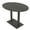 Asian Night w/Matte Black Base, variant on 60" Small Oval Bistro Height Table Double Base Bar Table