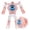 Pink, variant on PVCS Creative Robot Transformer Kids Watch, Boys and Girls Digital Wrist Watches for 2-14 Year Old