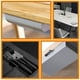 thumbnail image 3 of BESTYASH 2Ud Caja De Almacenamiento Bajo Escritorio ABS Con Capacidad Para Organización De Oficina Color Surtido, 3 of 8