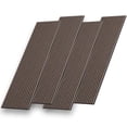 thumbnail image 6 of Plank & Hue 4Pcs 106"x12.6" Soundproof Wood Slat Panels Acoustic Wall and Ceiling Panels, Dark Walnut, 6 of 8