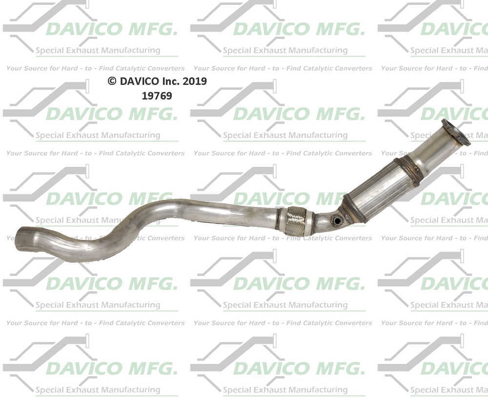 Davico Mfg 19769 Direct-Fit Catalytic Converter