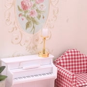 Misright Dollhouses Table Lamps Miniature LED Lighting Lamp for Indoor Scene Display