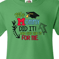 thumbnail image 4 of Inktastic My Mommy Did It and She Did it For Me with Graduation Cap Youth T-Shirt, 4 of 5