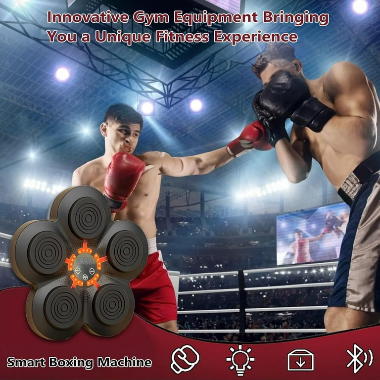 Hot Music Boxing Machine Intelligent Boxing Training Equipment Multipurpose  Fitness Training Tools for Women Men Home Office Use