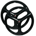 thumbnail image 2 of 700C Fixed Gear Carbon Wheel Set – 70mm Tri Spoke Front, 88mm Rear, Clincher Rim Brake 2 of 5