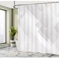thumbnail image 5 of Ambesonne Abstract Shower Curtain, Perspective Stripes, 69"Wx75"L, Cloud, 5 of 5