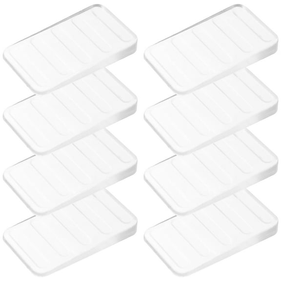 Monyance toilet shims for leveling 8pcs Plastic Shims for Leveling Furniture, Hot Tubs, Toilets, and More(1.97X1.18X0.2Inches)