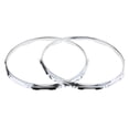 thumbnail image 1 of 2x 1 Par de Aros de de Aro de Tambor de 14 '' de Hierro para Accesorios de Piezas de de Yuyangstore  Anillo de aro para caja, 1 of 8