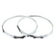 thumbnail image 1 of 2x 1 Par de Aros de de Aro de Tambor de 14 '' de Hierro para Accesorios de Piezas de de Yuyangstore  Anillo de aro para caja, 1 of 8