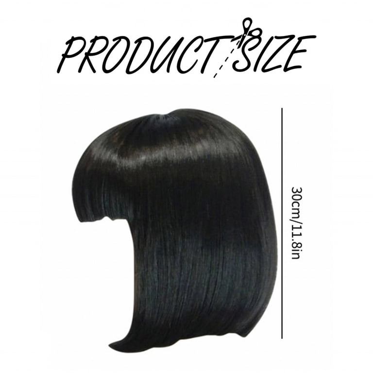 Hot! New! WEIWEIGG Brazilian Black Short Wig, Straight Wig  display picture 1