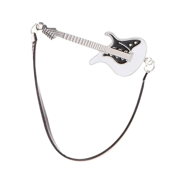 Yokua Guitar Instrument Pretend Play for Kids Role Furniture Model Toy 1:12 Scale