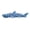 Blue, variant on 3D Printed Movable Skeleton Shark Statue with Joints Ocean Decor