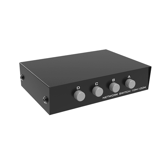 4 in 1 Out 100/1000Mbps Mini Gigabit Network Switch 5 Port Ethernet Switch Internet Splitter Desktop RJ45 Network Switch