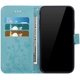 thumbnail image 3 of Compatible con Samsung S8 PLUS Estuche Bling Butterfly Rhinestone Diamond Embossed Floral Pu Leather Wallet Strap Case con tarjetero Magnético Flip Cover Case azul Jormftte CDWJ508-6, 3 of 7