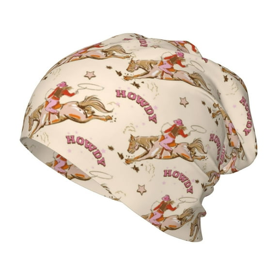 Vsdgher Howdy Cowgirl Toddler Beanie Baby Boys Girls Beanies Kids Winter Hats Children Knit Warm Caps