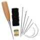 thumbnail image 1 of 1 Set Sewing Needle Awl Leather Craft Sewing Accessories Stitching Awl Sewing Leathercraft Shoe Repair Tools Supplies, 1 of 5