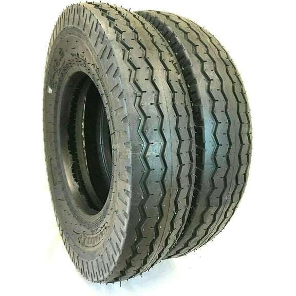 Two Heavy Duty Trailer Tires 700x15 ST205/90D15 Bias 10 Ply E 700-15 7.00-15