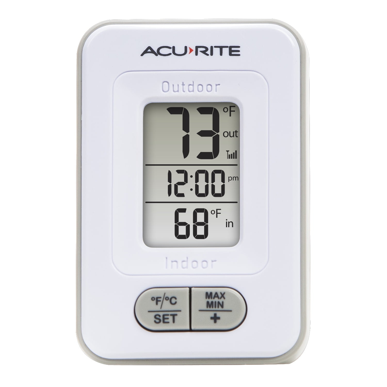 AcuRite Indoor and Outdoor Temperature Monitor - 00381