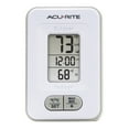 AcuRite BatteryPowered Indoor/Outdoor Digital Thermometer with Clock