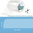 thumbnail image 2 of Protecteur de Meubles Auto-Adhésif, Répulsif Transparent contre les Rayures de Chat, Adhésif Invisible Non Toxique pour une Installation Facile, Sans Résidu, Découpe Personnalisable pour Contours de Meubles (15X300cm), 2 of 5