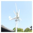 thumbnail image 3 of Wind Turbine 800w 12v 24v nerator With 6 Blades For Home Use Low Wind Speed Starting Wind Turbines ,Widely Use, 3 of 5