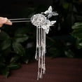 thumbnail image 1 of Épingle à Cheveux style Ancien Pompon Argenté Tête Hanfu Nouvelle Épingle à Cheveux step shake Miao Accessoires Cheveux Argent Accessoires Épingle à Cheveux Femme Épingle à Cheveux Non Incrustée, 1 of 5