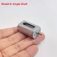 thumbnail image 3 of Mini 20mm FK-180PH DC Motor 6V-12V High Speed Electric 180 Motor Single / Dual Shaft Axis For HO Slot Car Boat Train Rail Model, 3 of 6