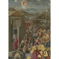 thumbnail image 3 of Biagio d’Antonio 11x14 Black Modern Framed Museum Art Print Titled - The Adoration of The&nbsp;Magi (ca.&nbsp;1475), 3 of 5