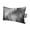 Black, variant on Outdoor Chair Pillow Headrest for Patio Pool Chaise Lounge, Brown Mountain Recliner Head Pillow, Misty Forest Nature Woodland Pine Tree Landscape Waterproof Neck Lumbar Pillows & Insert 11x16x2pcs