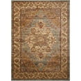 thumbnail image 2 of Nourison Delano Traditional Blue 3'11" x 5'11" Area Rug, (4x6), 2 of 6