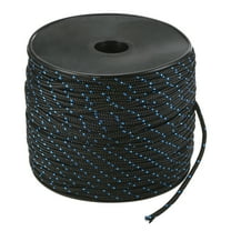 Uxcell Recoil Starter Rope Pull Cord 5mm 100m Nylon Pull Cord for Chainsaw Black Blue