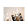 thumbnail image 3 of Lucas McKearn Bolivar 2-light Metal Bath Vanity Light in Matte Black, 3 of 3