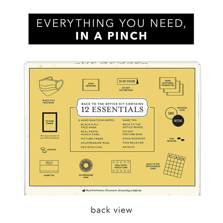 Pinch Provisions Mid-Size Tech Kit, Includes 8 Professional Technology  Essentials, Perfect for Remote Work, Personal Office Accessories, & Gifting  At