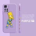 thumbnail image 3 of Case For Redmi Note 12 11 11T 11R 11E 10 9 8 7 7S PRO PLUS 4G 5G Simple Liquid silicone Case Funny The S-Simpsons, 3 of 5