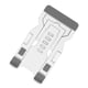 thumbnail image 2 of Soporte para teléfono móvil Soporte para teléfono móvil portátil plegable de aleación de aluminio para teléfonos móviles y tabletas de menos de 8 pulgadas, color plateado, 2 of 9