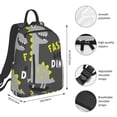 thumbnail image 2 of Disketp Cute Dinosaur Mochila Ligera e Impermeable, Mochila de Día Resistente para Viajes, Senderismo y Uso Diario para Hombre y Mujer, 2 of 7