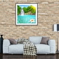 thumbnail image 4 of 5D bricolaje diamante pintura cascadas taladro completo punto de cruz paisaje decoración Tmvgtek Arte deco, 4 of 9
