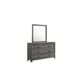 thumbnail image 3 of Denver Modern Style 4PC Full Size Bedroom Set Made With Wood in Gray Colour, 3 of 10