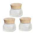 thumbnail image 4 of Raindrops  3 Pcs Cosmetic Containers with Lids Bathroom Bottles Cream Holder, 4 of 8